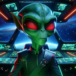 Portrait of AngryAlien