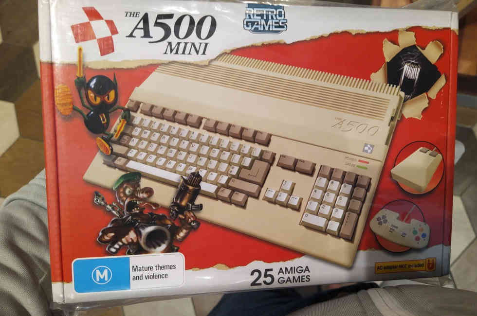 Retro Games The A500 Mini new in box