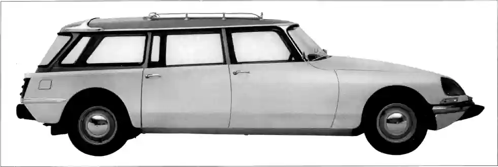 1968 Citroën DS side profile