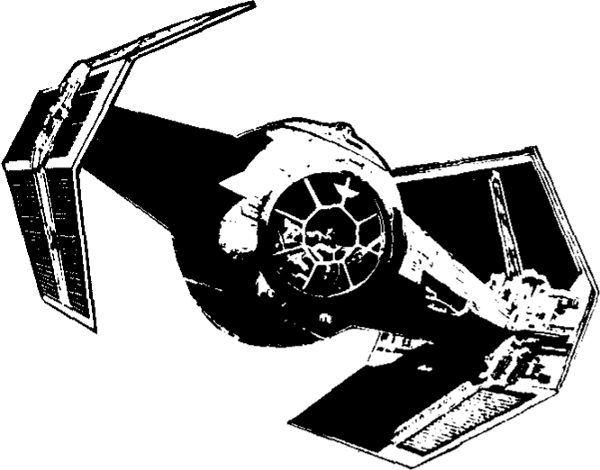 Atari Star Wars Darth Vader TIE fighter