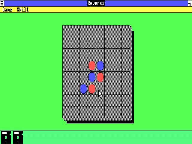 Windows 1.0 Reversi screenshot