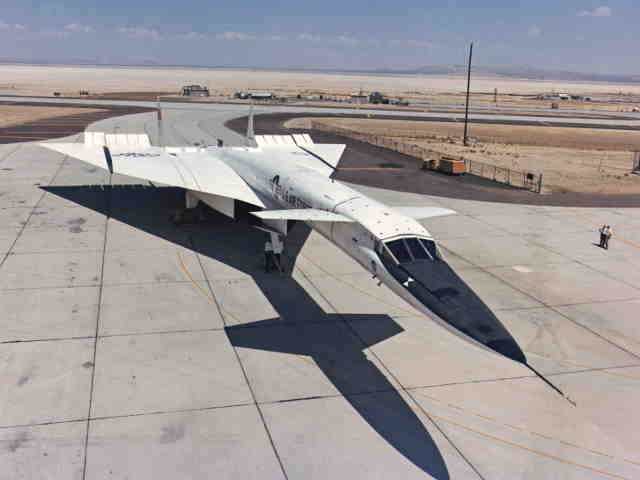 NASA ECN-1814 XB-70 on parked on ramp