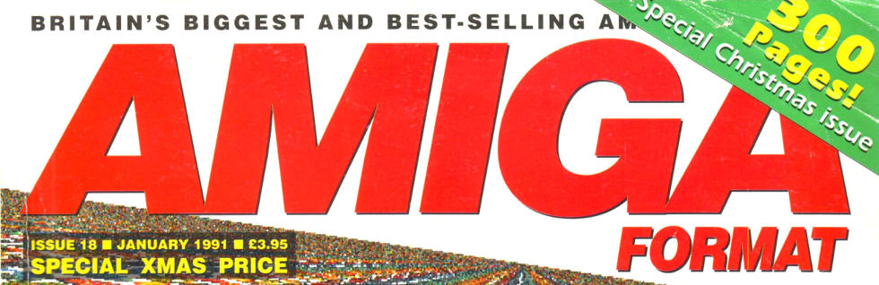 Amiga Format February 1991 Header