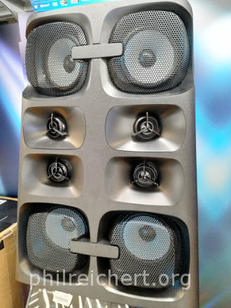 Sony Muteki speaker tower detail