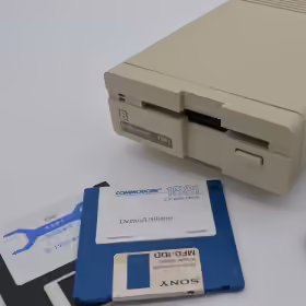 BitBinder Commodore 1581 compatible floppy disk drive