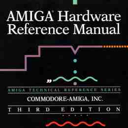 AMIGA Hardware Reference Manual 3rd Ed 1992