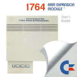 Commodore 1764 RAM exansion module user manual