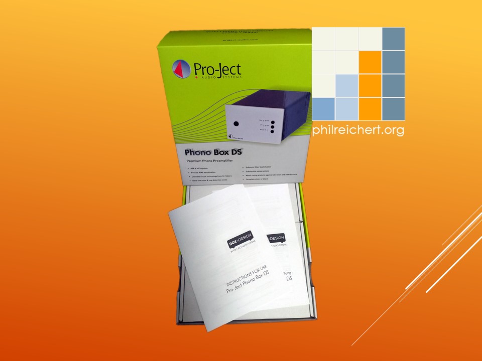 Pro-Ject Phono Box DS Retail packaging instructions for use