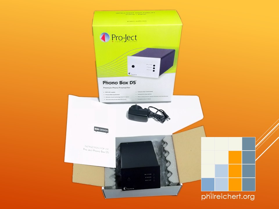 Pro-Ject Phono Box retail package contents