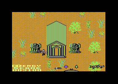 Commodore 64 Rambo 2 Game screenshot