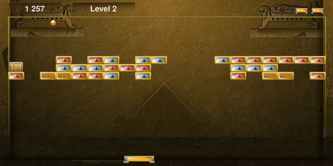 KDE KBreakout game screenshot