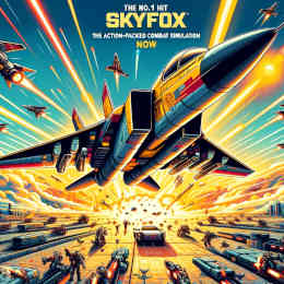 Skyfox combat flight simulator advert