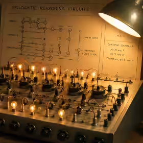 Why Early Computers Reasoned in Syllogisms